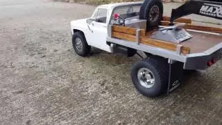 Rtr Scx10 based dually with gooseneck trailer