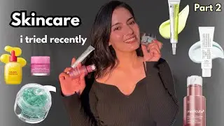 SKINCARE I Tried Recently | PART 2 | korean skincare india | viral skincare products india
