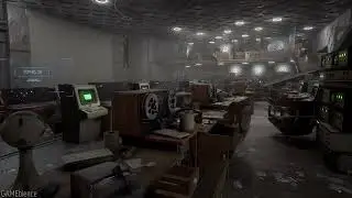 3 Hour - Atomic Heart - Large Control Room Ambience