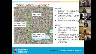 S. Wolcott at Sanderson Gulch Storm & Sanitary Improvements - Virtual Public Meeting (11/17/22)