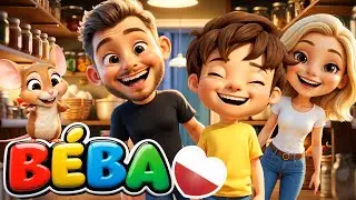 TATO MAMO🐭|🎵Pioseneka dla dzieci po polsku | B&Eacute;BA