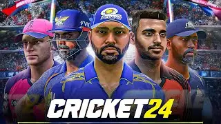 IPL LIVE Now in Cricket 24 &ndash; Fearless Hitting & Final Moments Drama!