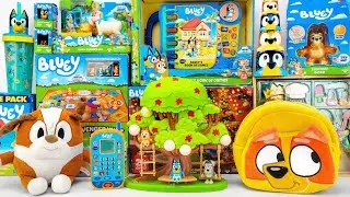 Bluey Toy Collection Unboxing Review 🐾 Bluey Tree Playset & Bluey Winton Plush Toy