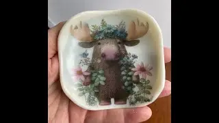 Make a polymer clay trinket dish