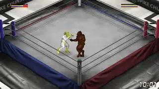 FPWW [Gay Kemoryona] Bear Crushes Jobber Wolf (Submission Match)