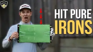 Тренировочный коврик для гольфа Acu-Strike Impact ➜ Strike Pure Irons