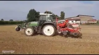 Agromeccanica Botti | Fendt 312 Vario | Mascar 6 file & Strip Till | Crazy Seeding