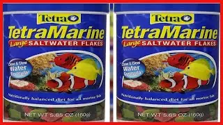 Tetra TetraMarine Large Saltwater Flakes for All Marine Fish