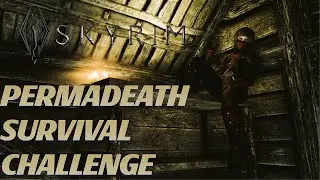 🔴WE KNOW!! JOINING THE DARK BROTHERHOOD | SURVIVAL PERMADEATH SKYRIM CHALLENGE RUN🔴