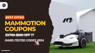 2025 Mammotion Coupons: Flat $50 Off with These Hand-tested Coupon Codes from CodeSpotr.com