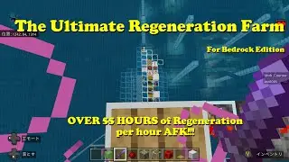 [Minecraft] The Ultimate Regeneration Effect Farm [Over 55 hours of Regen per hour AFK]