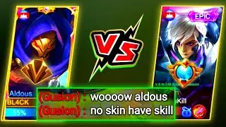 Aldous Top Beginner VS Gusion Top Global - Mobile Legends✔