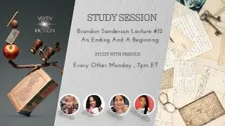 Study Session With Friends | Brandon Sanderson Lecture #12