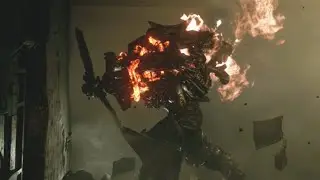 Resident Evil 8 Village - Propeller Enemy Boss Fight - Village of Shadows Difficulty