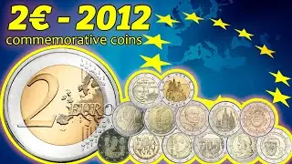 2 Euro 2012 - Commemorative coins - value, mintage, rare - coin overview (big video)