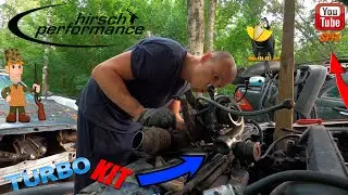 SAAB HIRSCH PERFORMANCE TURBO KIT! / Дербаним тачку! / Я SPF1