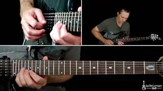 The Four Horsemen Guitar Lesson (2nd Solo) - Metallica