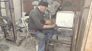 How Universal Steering Fork Turning Restores a Large Industrial Shredder to Its Original State