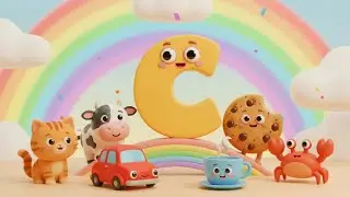 The Cool Letter C 🎵 | Learn Letter C with Fun Songs for Kids