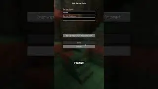 How to Join my Public Minecraft Server! #shorts #minecraft #smp #ruxor