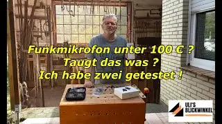 Der Funk - Mikrofon - Test ! Funkmikrofon unter 100&euro;, Taugt das was ? Meine subjektive Meinung dazu!