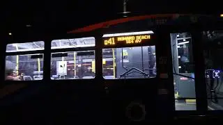 MTA Bus #9141 on the Q41 to Howard Beach 164th Av at Cross Bay Blvd & 107th Av