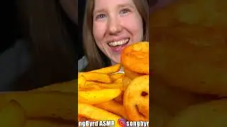 ASMR SMILEY FRIES MUKBANG