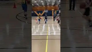 First year of AAU. 3rd grade practice.