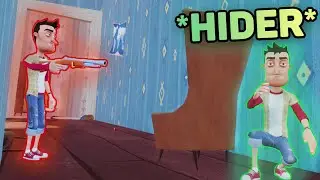 HIDE AND SEEK in Multiplayer Hello Neighbor is insane