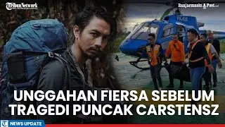 Unggahan Terakhir Fiersa Besari Sebelum Tragedi Puncak Carstensz, Penyakit Ketinggian Jadi Momok