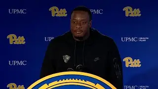 Pitt Football | Postgame vs. Syracuse | Deslin Alexandre