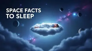Space Facts to Fall Asleep Fast | Calming Ambient Sleep Music