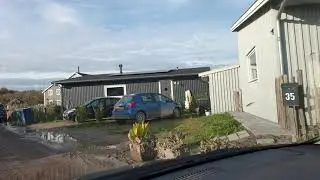 Driving through Almere Hout the Netherlands - houses in construction