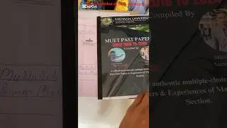 MUET Past Paper Since 2018 - 2025 Booklet for Practice to Achieve Deserving Marks & Department #ecat