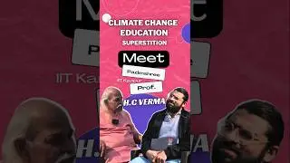 Meet Professor H.C Verma | Full Podcast releasing soon. #shorts