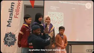 The Muslim Scouts Iftar 2025: Summayyah, an Explorer, talking about her experience of Scouting ⚜️