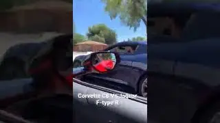 Corvette C8 Vs Jaguar F-type R