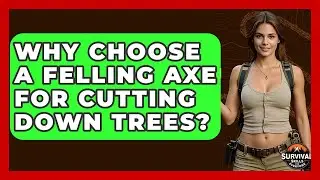 Why Choose A Felling Axe For Cutting Down Trees? - Survival Skills for Everyone