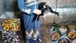 يومياتي في المطبخ وعلي السطح👈صحيت من الفجرية آكلة لحمة بالخضار علي البوتجاز موفرة ومشبعة #سومة