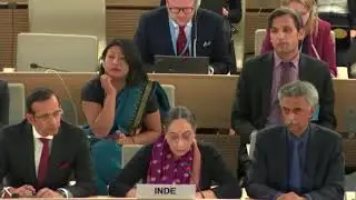 INDIA&rsquo;S BEFITTING REPLY TO PAKISTAN AT UNHRC