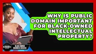 Why Is Public Domain Important For Black-owned Intellectual Property? - Black Owned Business Success