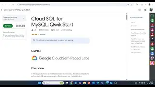 Cloud SQL for MySQL: Qwik Start || Lab Solution || Google Cloud Arcade 2025