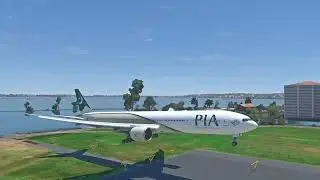 🇮🇩Landing at Gusti Ngurah Rai International Airport (WADD) B777-300ER (PIA) MSFS 2020