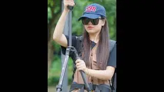 COMAN Light H Pro Lightweight Professional Camera Tripod With Hydraulic Head Convertible Monopod