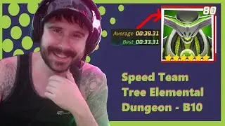 Tree Elemental Dungeon:  Speed Farm Team for B10 - Element Fission