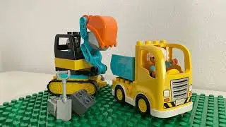 LEGO duplo - Truck & Tracked Excavator - 10931 - unbox and build
