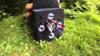 Archery group 25 yards with fingers