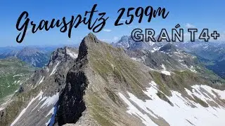 grań T4+ z Hinter Grauspitz do Vorder Grauspitz (2599m) | Korona Europy góry Liechtenstein