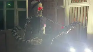 Halloween house 2023 on Birch Avenue in Crewe CW1 5LH