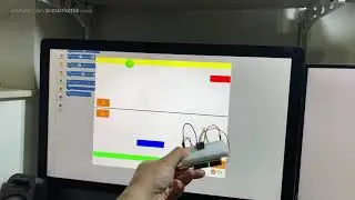 Accelerometer Pong w/Arduino Accelerometer control (ADXL335 / GY-61) in mBlock 5